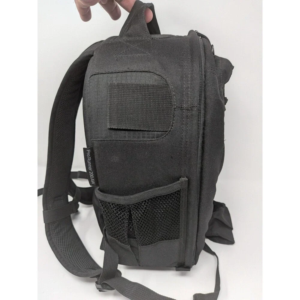 Lowepro Pro Runner 200 AW DSLR Camera Backpack Black Padded Weatherproof Bag